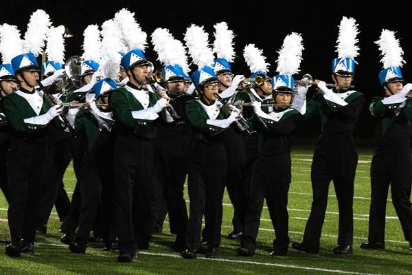 Arundel High School Marching Band Performing